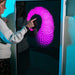 Experia IntelliTouch Musical Touch Panel – user creating pink interactive pattern