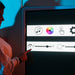 Experia IntelliTouch Musical Touch Panel – close-up of music and display controls