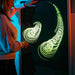 Experia IntelliTouch Musical Touch Panel – user creating white sound pattern