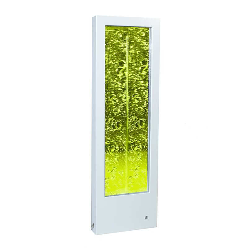 Experia LED Bubble Wall glowing green and yellow