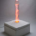 Experia Square Bubble Tube Platform shown with a sensory bubble tube