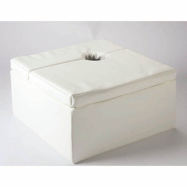 Experia Square Bubble Tube Platform in white