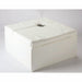 Experia Square Bubble Tube Platform in white