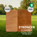Gorilla Playsets Everest Elite Swing Set – manufacturer comparison of cedar lumber thickness
