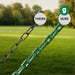 Gorilla Playsets Summerville Deluxe Swing Set – manufacturer comparison of coated and uncoated swing chains