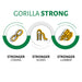 Gorilla Playsets Sun Palace Deluxe Swing Set – manufacturer graphic highlighting swing chains, slides and lumber