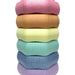 Green Elephant Pastel Rainbow Stepping Stones – stacked pastel stepping stones