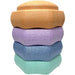 Green Elephant Pastel Rainbow Stepping Stones – pastel stepping stones play setup