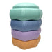 Green Elephant Pastel Rainbow Stepping Stones – pastel stepping stones lifestyle view