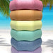 Green Elephant Pastel Rainbow Stepping Stones – pastel stepping stones set