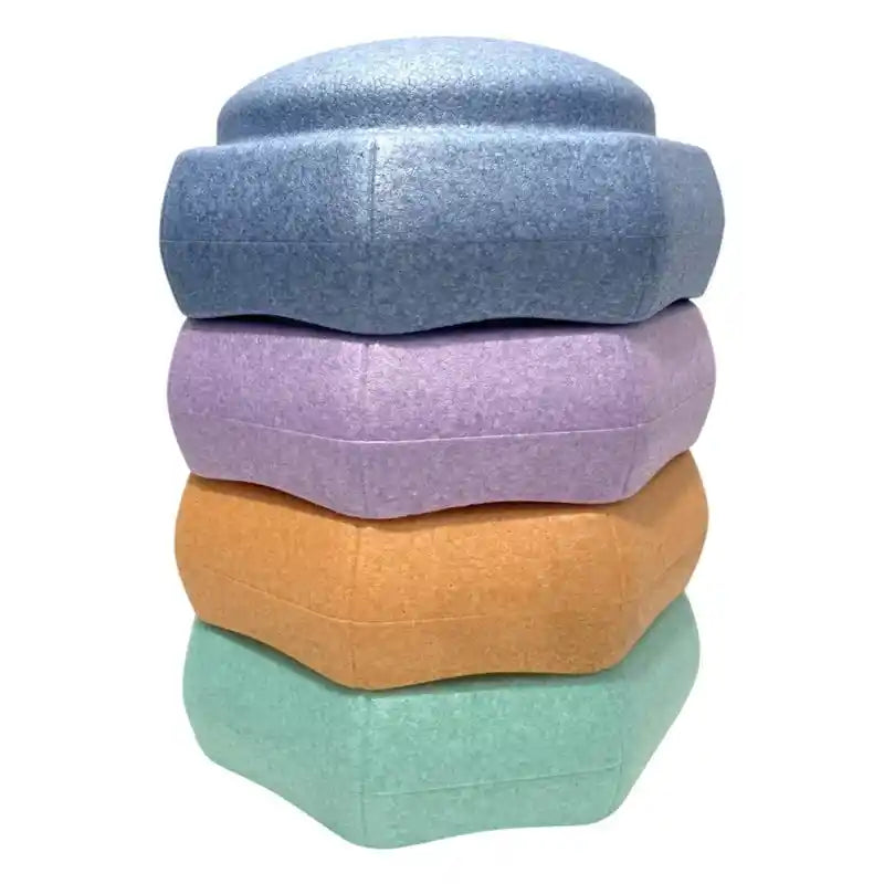 Green Elephant Pastel Rainbow Stepping Stones – indoor pastel stepping stone play