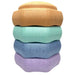 Green Elephant Pastel Rainbow Stepping Stones – pastel obstacle course activity