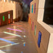 Green Elephant Rainbow Lucite Building Blocks - 50 Piece Set – rainbow block lifestyle view 3