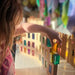 Green Elephant Rainbow Lucite Building Blocks - 50 Piece Set – translucent blocks lifestyle play