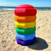 Green Elephant Rainbow Stepping Stones - 6 Piece Set – rainbow stepping stones detail view 2