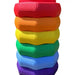Green Elephant Rainbow Stepping Stones - 6 Piece Set – six rainbow stepping stones