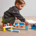 HABA Colored Wooden Building Blocks - 46 Piece Set – child stacking colorful wooden blocks