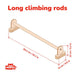 Home Monkey Bars – long monkey bar dimension diagram