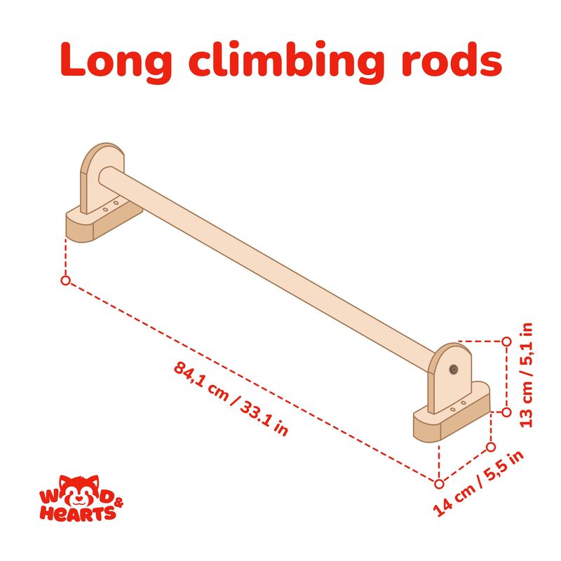 Home Monkey Bars – long monkey bar dimension diagram