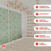 Indoor Play Gym – Cool Mint room arrangement with supplier feature labels