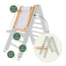 indoor playground for toddlers dimensions of art easel