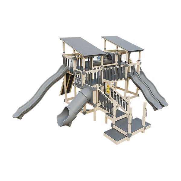 junior_race_duo_vinyl_playground_set_almond_gray_back_left