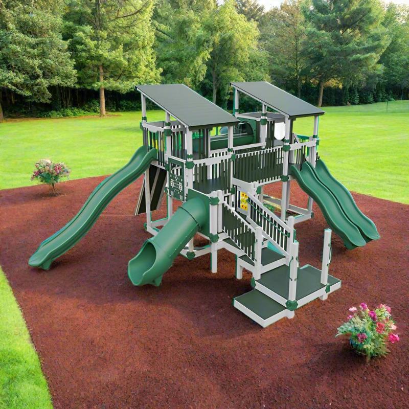 Junior Race Duo Vinyl Playground Set — Extreme Kids World