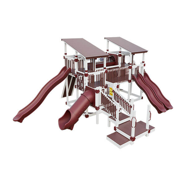 junior_race_duo_vinyl_playground_set_white_red_back_left