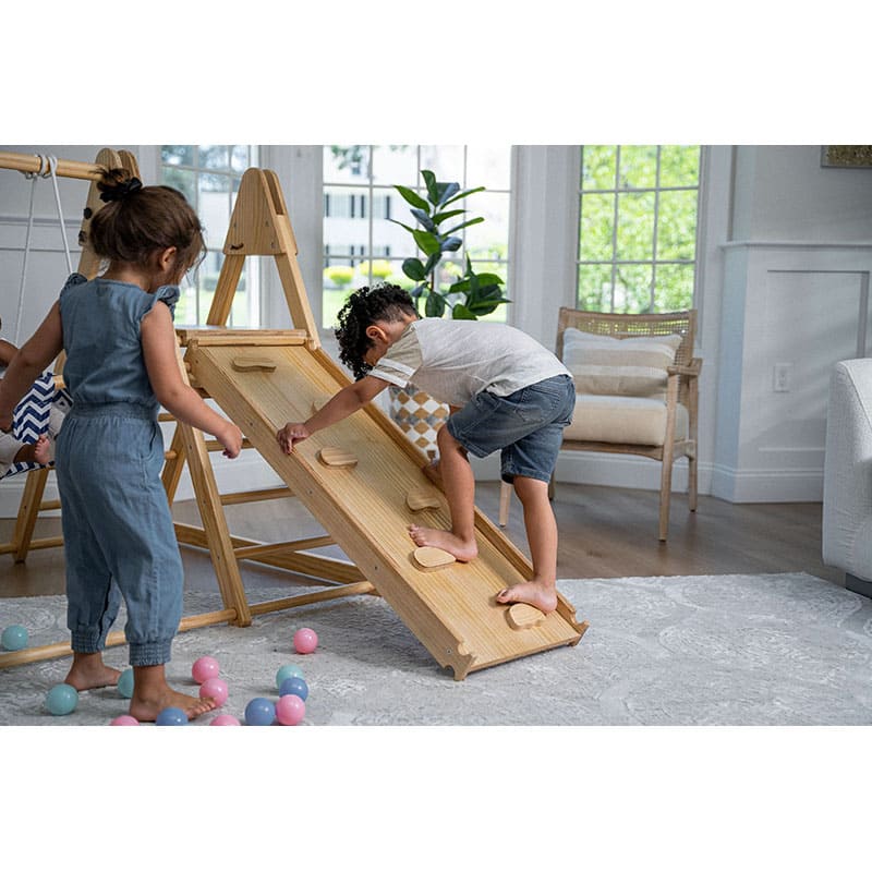 juniper_real_wood_folding_playset_chesnut_kids_slide