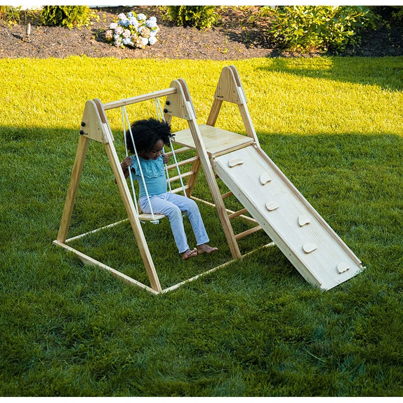juniper_real_wood_folding_playset_outside_swing_side_angle