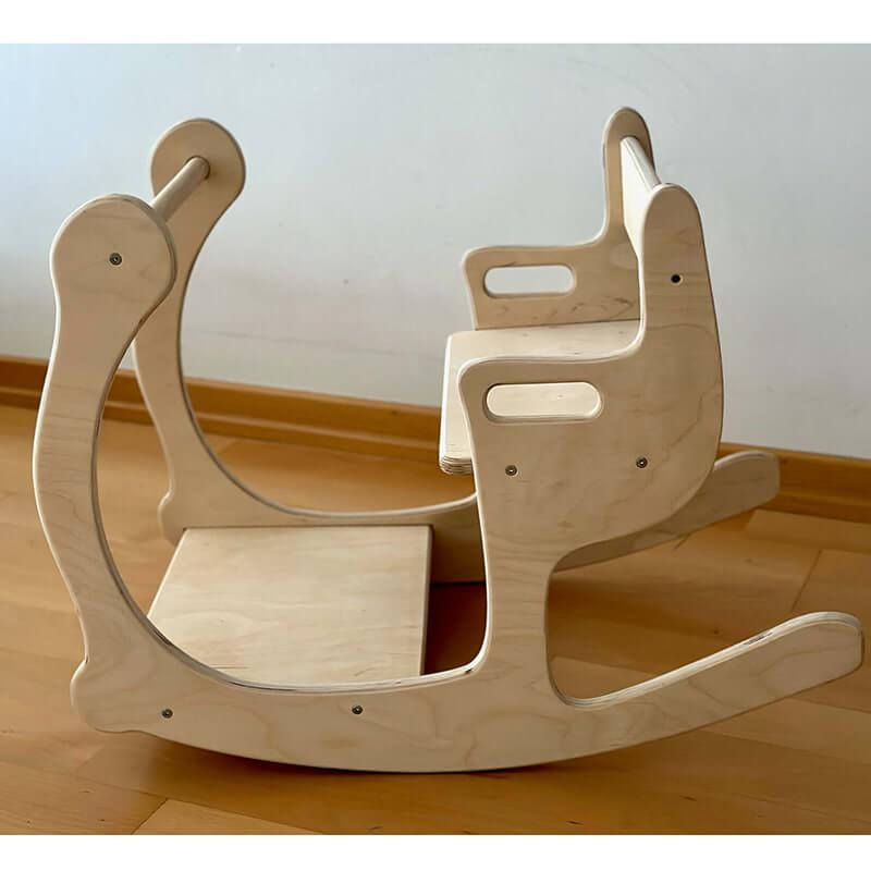 Kidodido Child Sized Rocking Chair and Activity Table Side View
