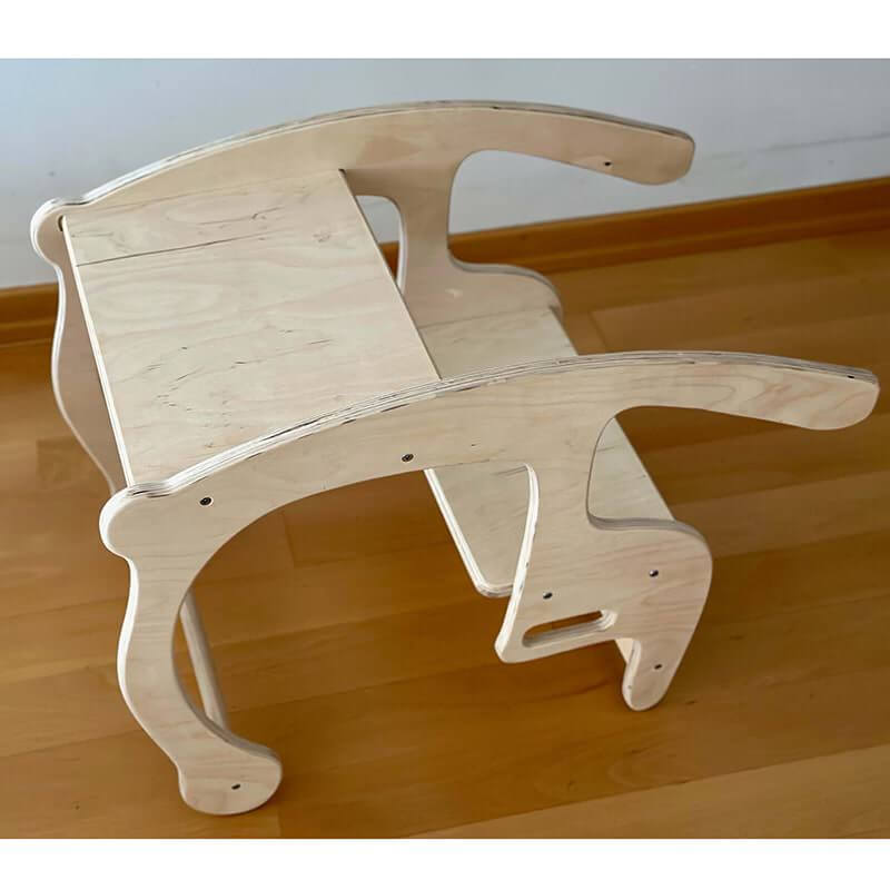 Kidodido Child Sized Rocking Chair and Activity Table Top View