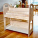 Kidodido Kids Room Wooden Bookshelf on a Wooden Floor