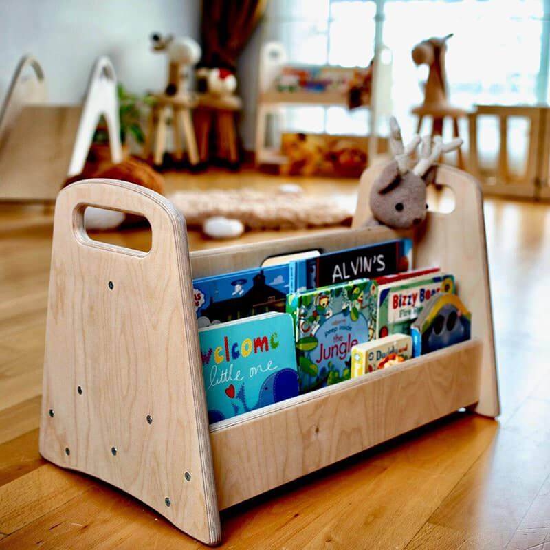 Kidodido Medium Montessori Bookshelf Organizer