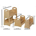 Kidodido Montessori Bookshelf Organizer Dimensions
