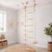 Kids Climbing Ropes – four ceiling rope activities in a home interior