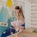 Kids Climbing Ropes – kid climbing the rope ladder