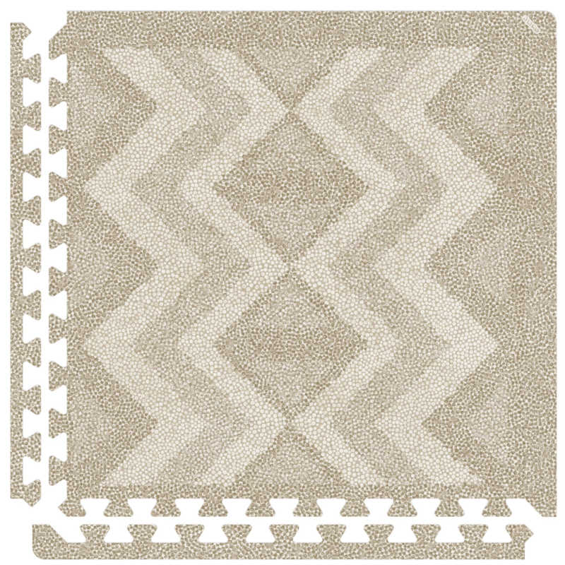 Kilim Boho Play Mat individual piece and how it attaches