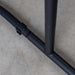 Arcada Anthracite - Galvanized Steel Stand for Hammock Chairs and Kids Hanging Nests – crossed base and frame connection