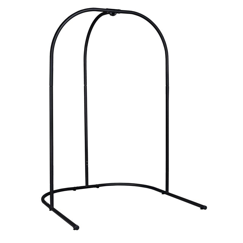 Arcada Anthracite - Galvanized Steel Stand for Hammock Chairs and Kids Hanging Nests – stand with mesh removed