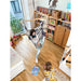 Domingo Sea Salt - Weather-Resistant Basic Hammock Chair – overhead view of the bedroom chair