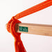 Domingo Toucan - Weather-Resistant Basic Hammock Chair – bamboo bar end and cord loop