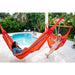Domingo Toucan - Weather-Resistant Basic Hammock Chair – two chairs in a poolside setting