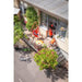Domingo Toucan - Weather-Resistant Basic Hammock Chair – wide balcony view from above