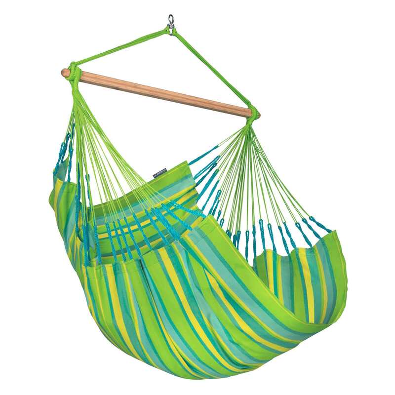 Domingo Lime - Weather-Resistant Comfort Hammock Chair – complete Lime hammock chair