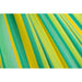 Domingo Lime - Weather-Resistant Kingsize Hammock Chair – folded Lime fabric detail
