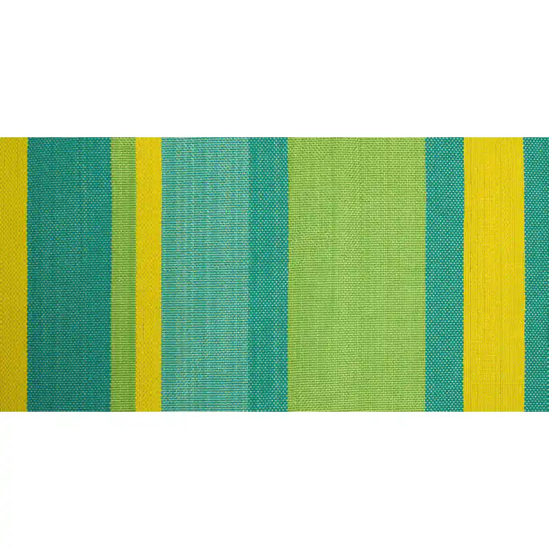 Domingo Lime - Weather-Resistant Kingsize Hammock Chair – wide Lime stripe pattern