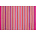 Fiji Organic Flamingo – Organic Cotton Comfort Size Hammock Chair with Galvanized Steel Stand – full Flamingo stripe pattern