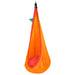 LA SIESTA Joki Foxy Kids Hanging Nest – orange and red hanging nest front view