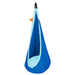 LA SIESTA Joki Dolphy Kids Hanging Nest – blue and light blue hanging nest front view